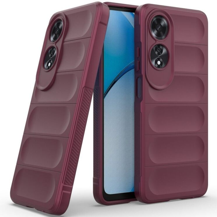 Захисний чохол Deexe Terra Case для OPPO A60 - Wine Red: фото 2 з 7