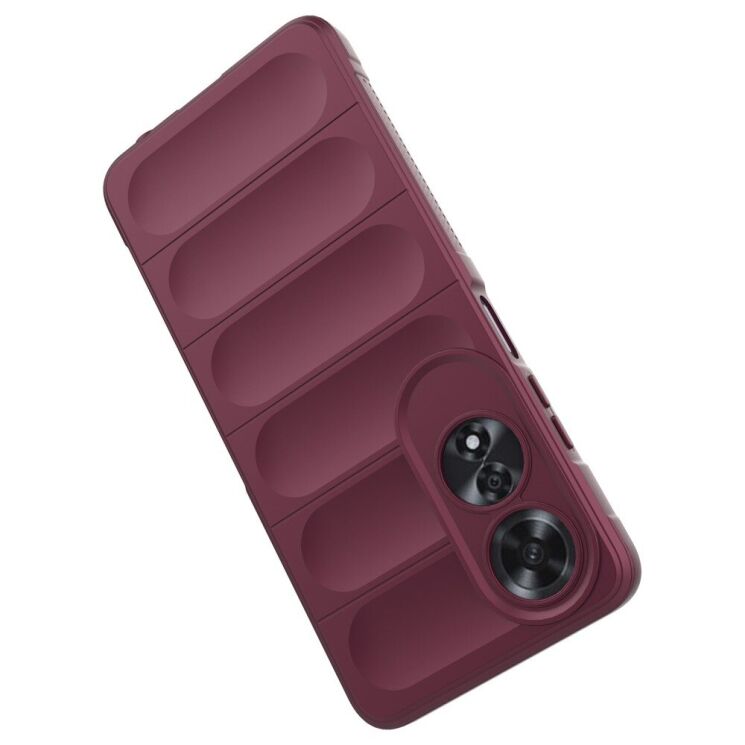 Захисний чохол Deexe Terra Case для OPPO A60 - Wine Red: фото 3 з 7