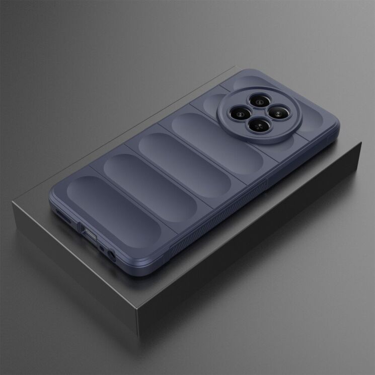 Захисний чохол Deexe Terra Case для Realme 12 5G - Dark Blue: фото 3 з 9