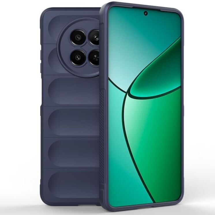 Захисний чохол Deexe Terra Case для Realme 12 5G - Dark Blue: фото 1 з 9