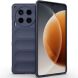 Защитный чехол Deexe Terra Case для TECNO Camon 30 (CL6) - Dark Blue (352118DB). Фото 1 из 6