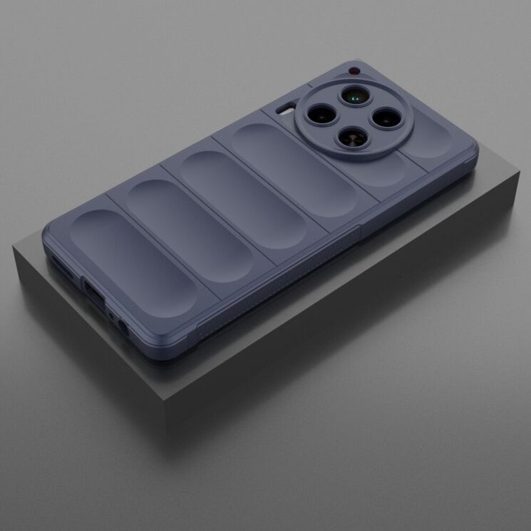 Защитный чехол Deexe Terra Case для TECNO Camon 30 (CL6) - Dark Blue: фото 2 из 6