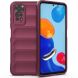 Защитный чехол Deexe Terra Case для Xiaomi Redmi Note 11 / Note 11s - Wine Red (297276WR). Фото 1 из 7