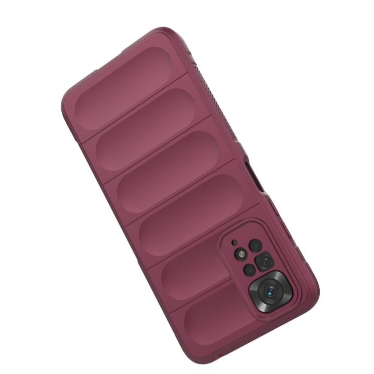 Защитный чехол Deexe Terra Case для Xiaomi Redmi Note 11 / Note 11s - Wine Red: фото 4 из 7