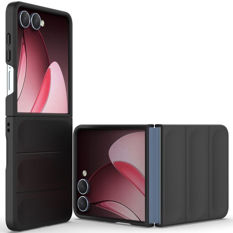 Захисний чохол Deexe Terra Case (FF) для Samsung Galaxy Flip 7 - Black: фото 4 з 9