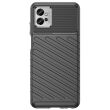 Защитный чехол Deexe Thunder Series для Motorola Moto G32 - Black (304415B)