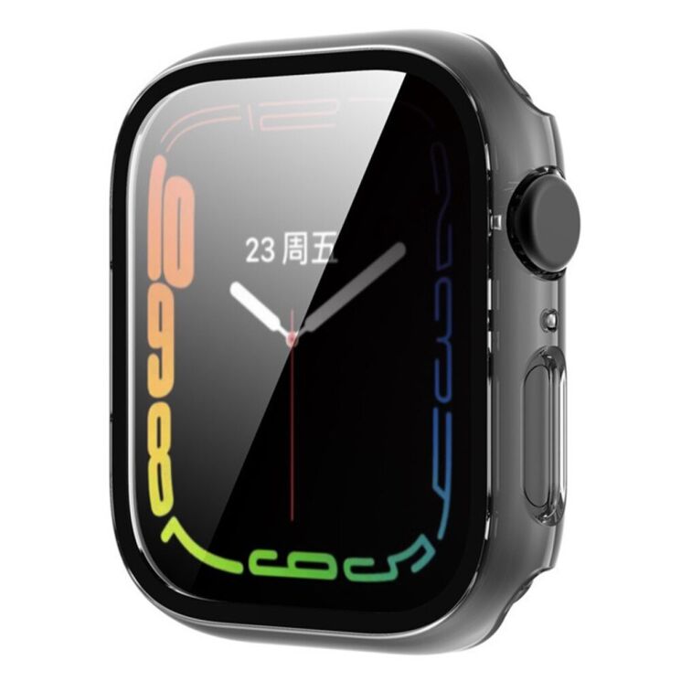 Захисний чохол Deexe Watch Case для Apple Watch 41 mm (7 / 8 / 9 Series) - Transparent: фото 1 з 6