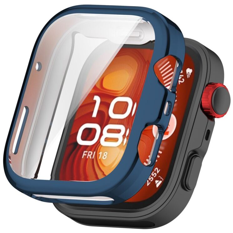 Защитный чехол Deexe Watch Case для Huawei Watch Fit 4 Pro - Midnight Blue: фото 1 из 9