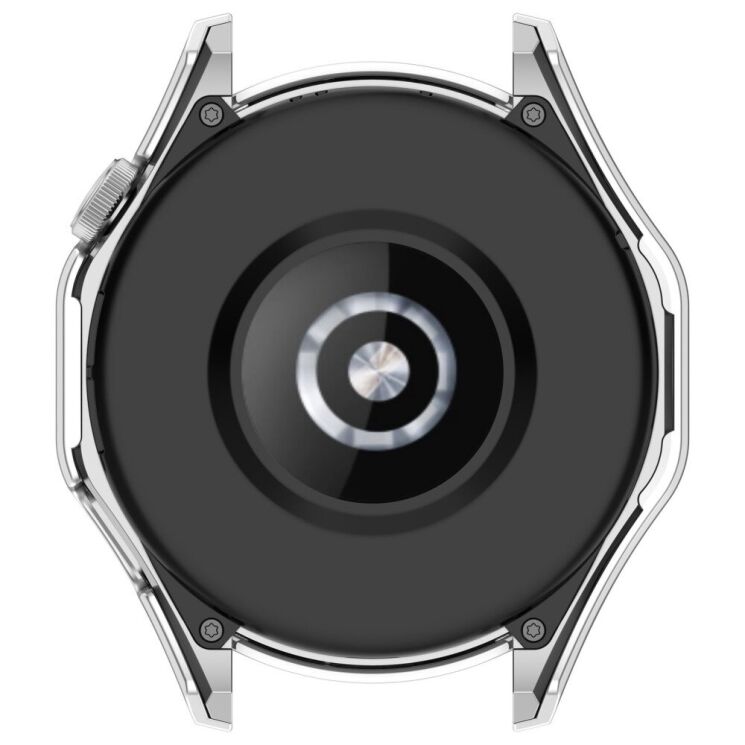 Захисний чохол Deexe Watch Case для Huawei Watch GT 4 (46mm) - Silver: фото 7 з 8