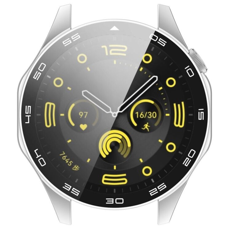 Захисний чохол Deexe Watch Case для Huawei Watch GT 4 (46mm) - Silver: фото 6 з 8