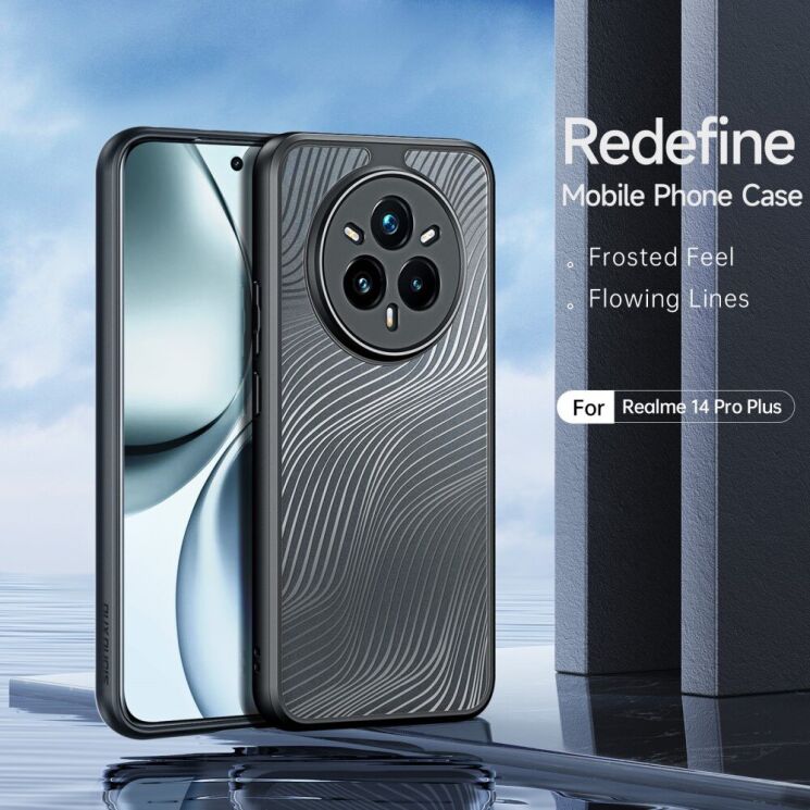 Защитный чехол DUX DUCIS Aimo Series для Realme 14 Pro Plus - Black: фото 3 из 6