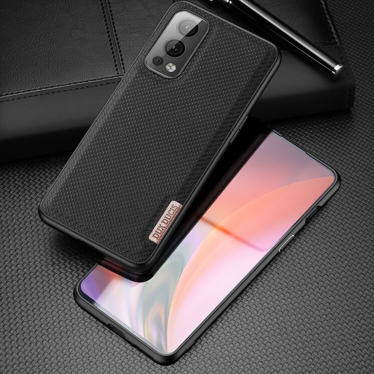 Защитный чехол DUX DUCIS FINO Series для OnePlus Nord 2 - Black: фото 2 из 8