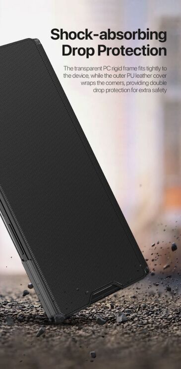 Захисний чохол Dux Ducis Fort Series для Samsung Galaxy Fold 8 Ultra - Grey (424031H) Захисний чохол Dux Ducis Fort Series для Samsung Galaxy Fold 8 Ultra - Grey: фото 12 з 14