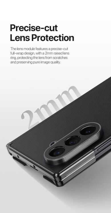 Захисний чохол Dux Ducis Fort Series для Samsung Galaxy Fold 8 Ultra - Grey (424031H) Захисний чохол Dux Ducis Fort Series для Samsung Galaxy Fold 8 Ultra - Grey: фото 11 з 14