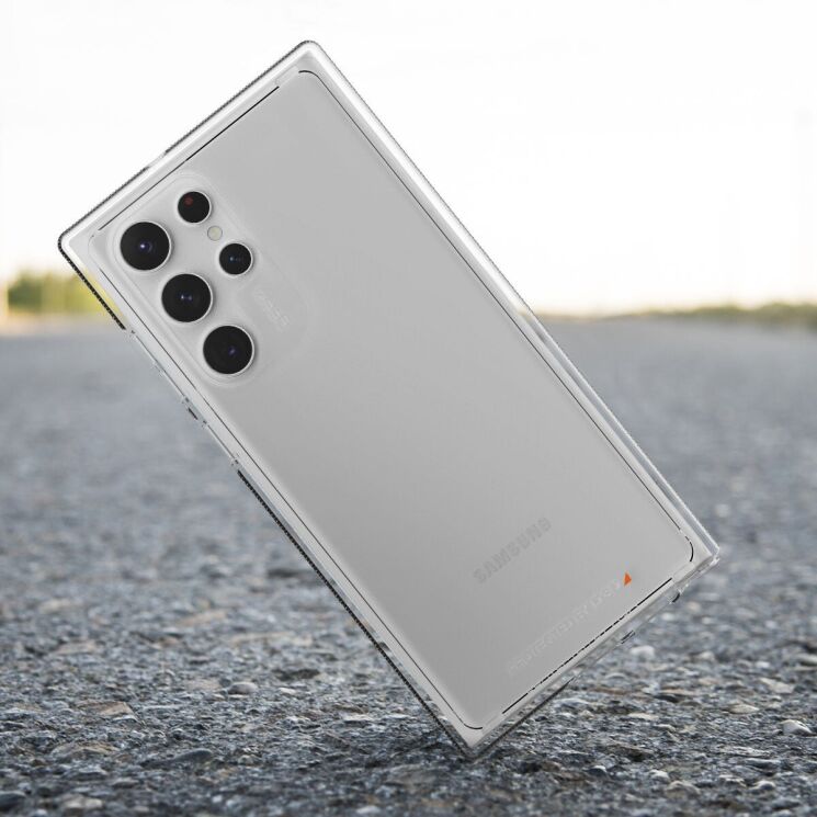 Захисний чохол Gear4 Crystal Palace для Samsung Galaxy S22 Ultra (S908) - Clear: фото 8 з 11