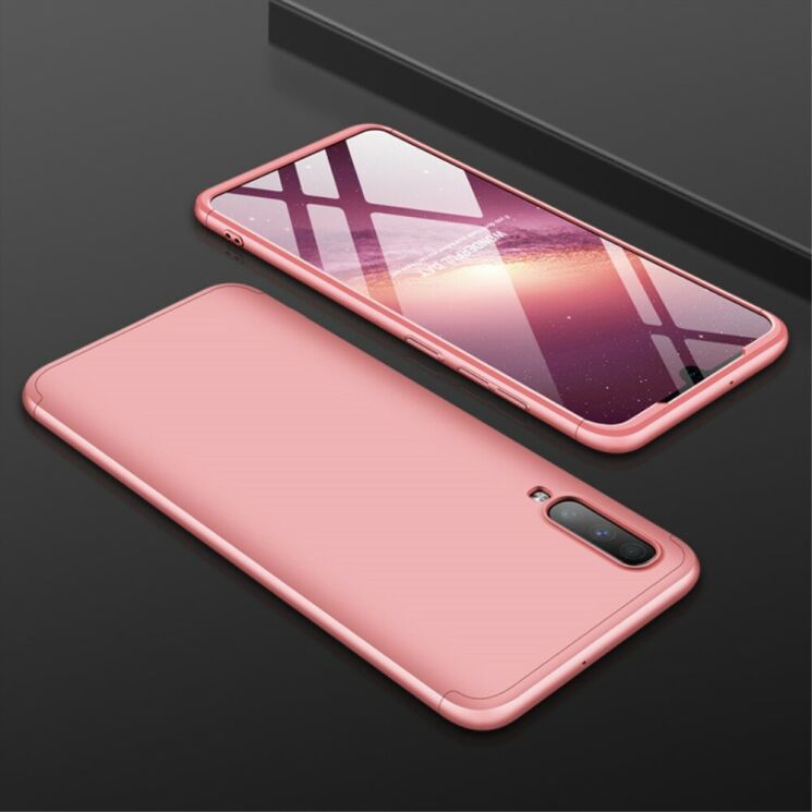Захисний чохол GKK Double Dip Case для Samsung Galaxy A70 (A705) - Rose Gold: фото 2 з 8