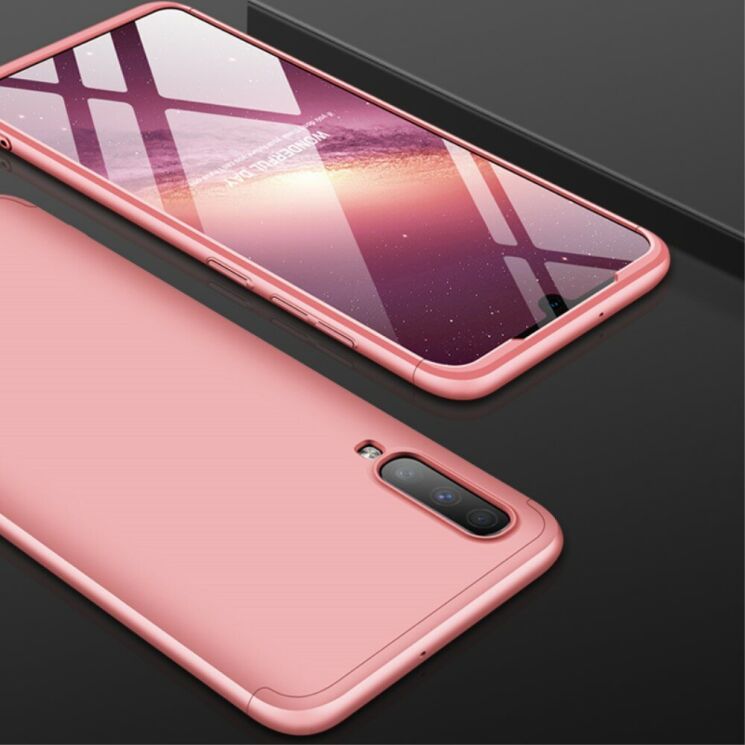 Захисний чохол GKK Double Dip Case для Samsung Galaxy A70 (A705) - Rose Gold: фото 7 з 8