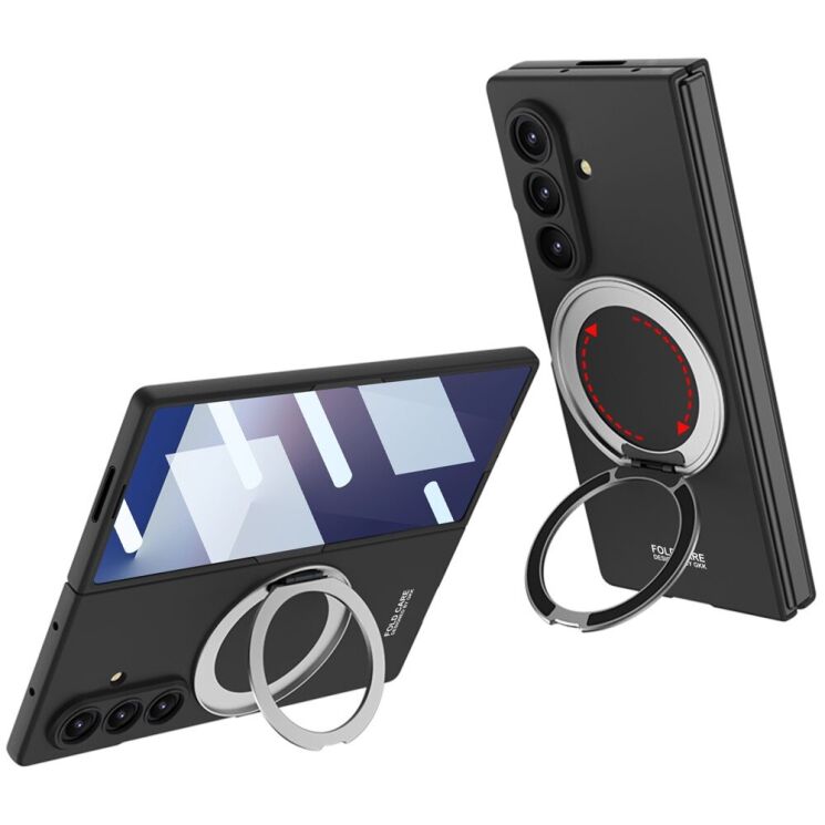 Защитный чехол GKK UltraThin Stand для Samsung Galaxy Fold 7 - Black: фото 1 из 7