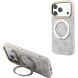 Захисний чохол Guess Ring Stand 360 4G Classic Logo MagSafe для iPhone 18 Pro Max / 17 Pro Max (GUHMP18X6PS4RSCLP) - Pink (423959P). Фото 1 з 7