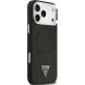 Защитный чехол Guess Triangle Logo MagSafe для iPhone 17 Pro (GUHMP17LPSDTSCMK) - Black (403273B). Фото 4 из 8