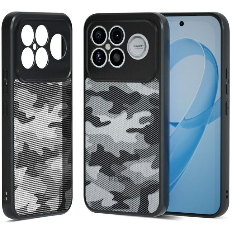 Защитный чехол IBMRS Military для Xiaomi Poco F8 Ultra - Artistic Camouflage: фото 1 из 7