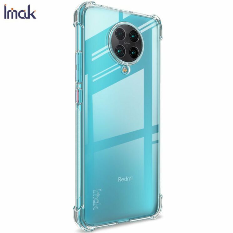 Защитный чехол IMAK Airbag MAX Case для Xiaomi Poco F2 Pro / Redmi K30 Pro - Transparent: фото 3 из 14