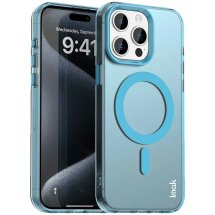 Защитный чехол IMAK Candy Series Magnetic для Apple iPhone 15 Pro Max - Blue: фото 1 из 6