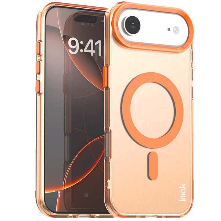 Захисний чохол IMAK Candy Series Magnetic для Apple iPhone 17 Air - Orange: фото 1 з 6