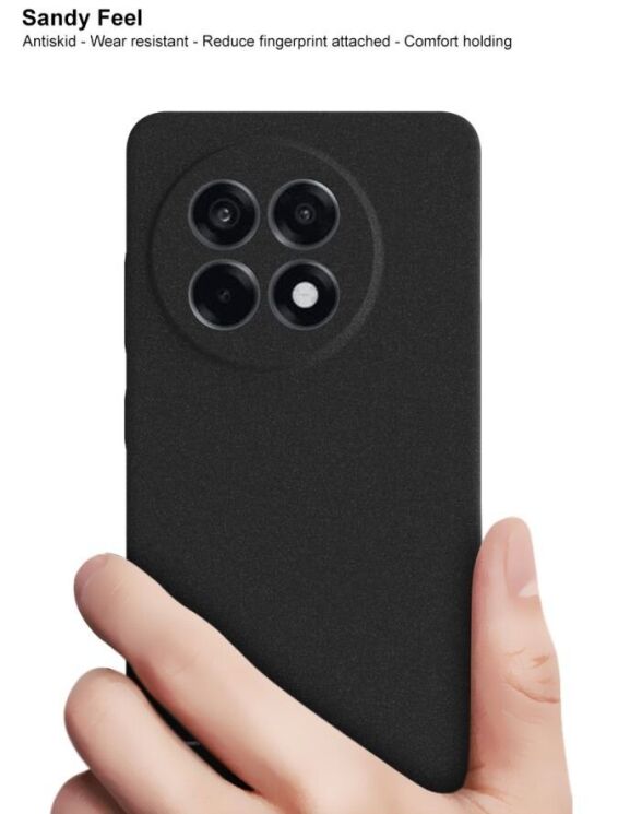 Защитный чехол IMAK Cowboy Hard Shell для OnePlus 13R / Ace 5 / Ace 5 Pro - Black: фото 6 из 10