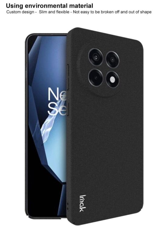 Защитный чехол IMAK Cowboy Hard Shell для OnePlus 13R / Ace 5 / Ace 5 Pro - Black: фото 9 из 10