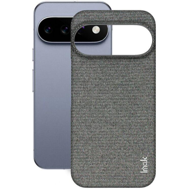 Защитный чехол IMAK Fabric Case для Google Pixel 11 / 11 Pro - Dark Grey: фото 2 из 8