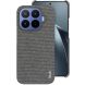 Захисний чохол IMAK Fabric Case для Xiaomi 17T Pro - Dark Grey (422344DH). Фото 2 з 8