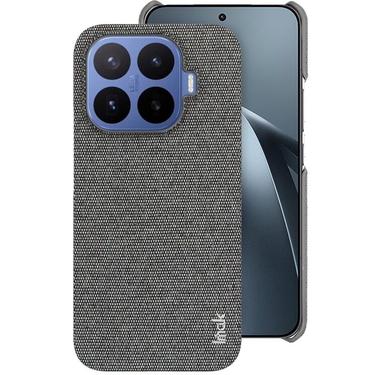 Захисний чохол IMAK Fabric Case для Xiaomi 17T Pro - Dark Grey (422344DH) Захисний чохол IMAK Fabric Case для Xiaomi 17T Pro - Dark Grey: фото 2 з 8