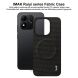 Защитный чехол IMAK Fabric Case with MagSafe для Xiaomi Redmi Note 17 (4G/5G) - Black (430038B). Фото 7 из 10