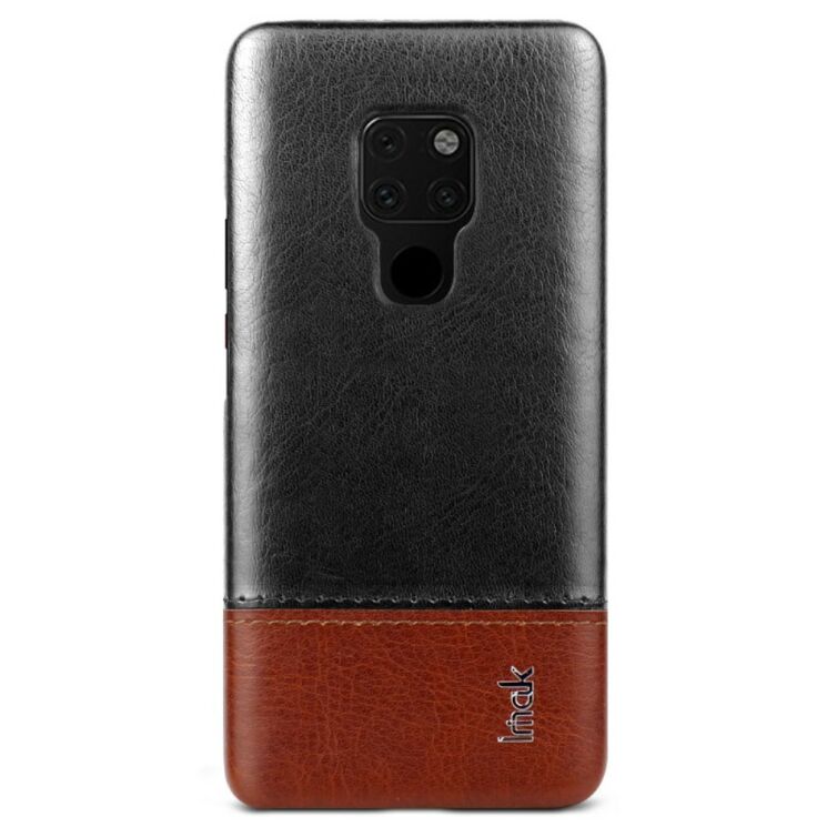 Защитный чехол IMAK Leather Series для Huawei Mate 20 - Black / Brown: фото 3 из 11