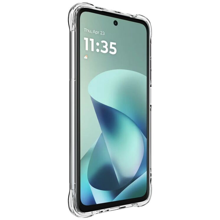 Захисний чохол IMAK Space Shield MagSafe для Motorola Moto G57 Power / G67 Power - Transparent: фото 2 з 10