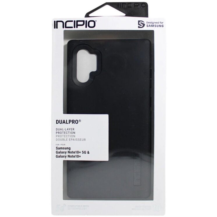 Защитный чехол Incipio Dualpro для Samsung Galaxy Note 10+ (N975) SA-1018-BLK-V - Black: фото 4 из 8