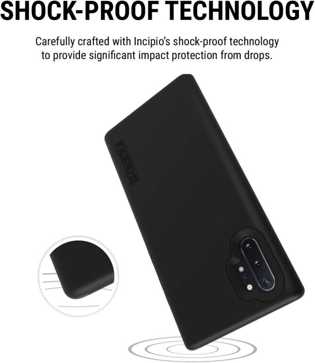 Защитный чехол Incipio Dualpro для Samsung Galaxy Note 10+ (N975) SA-1018-BLK-V - Black: фото 5 из 8