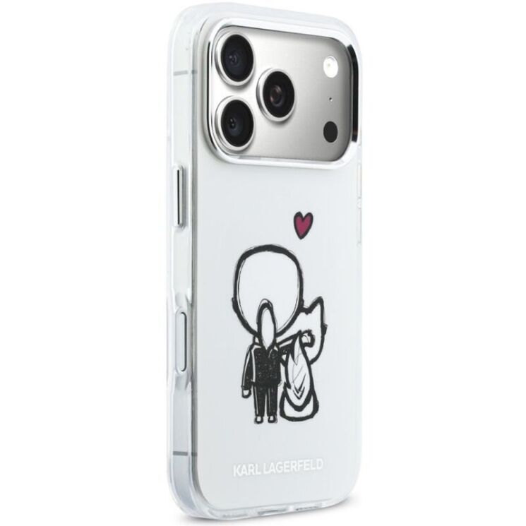 Защитный чехол Karl Lagerfeld IML Karl&Choupette MagSafe для iPhone 17 Pro (KLHMP17L6HKCBHH) - Clear (422730C) Защитный чехол Karl Lagerfeld IML Karl&Choupette MagSafe для iPhone 17 Pro (KLHMP17L6HKCBHH) - Clear: фото 4 из 8