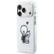 Защитный чехол Karl Lagerfeld IML Karl&Choupette MagSafe для iPhone 17 Pro (KLHMP17L6HKCBHH) - Clear (422730C). Фото 2 из 8