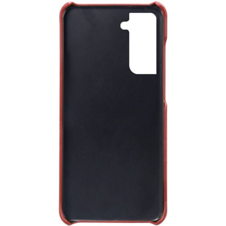 Защитный чехол KSQ Leather Cover для Samsung Galaxy S22 (S901) - Red: фото 4 из 4