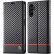 Захисний чохол LC.IMEEKE Carbon Fiber для Samsung Galaxy S25 (S931) - Horizontal Stripe (375351A)