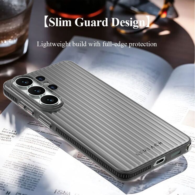 Захисний чохол LEREACH TOC Series для Samsung Galaxy S26 Ultra - Black (404444B) Захисний чохол LEREACH TOC Series для Samsung Galaxy S26 Ultra - Black: фото 7 з 9