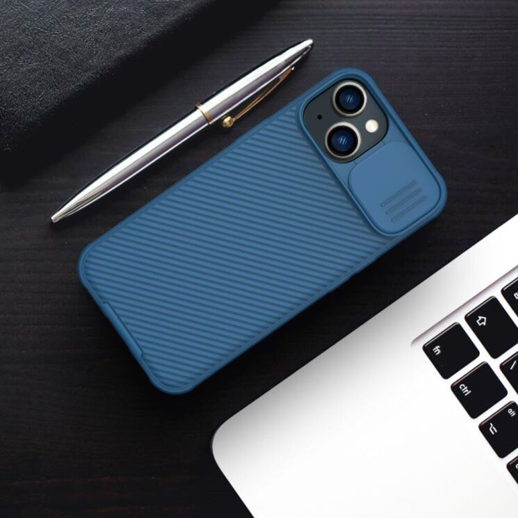 Защитный чехол NILLKIN CamShield Pro для Apple iPhone 14 - Black: фото 13 из 15