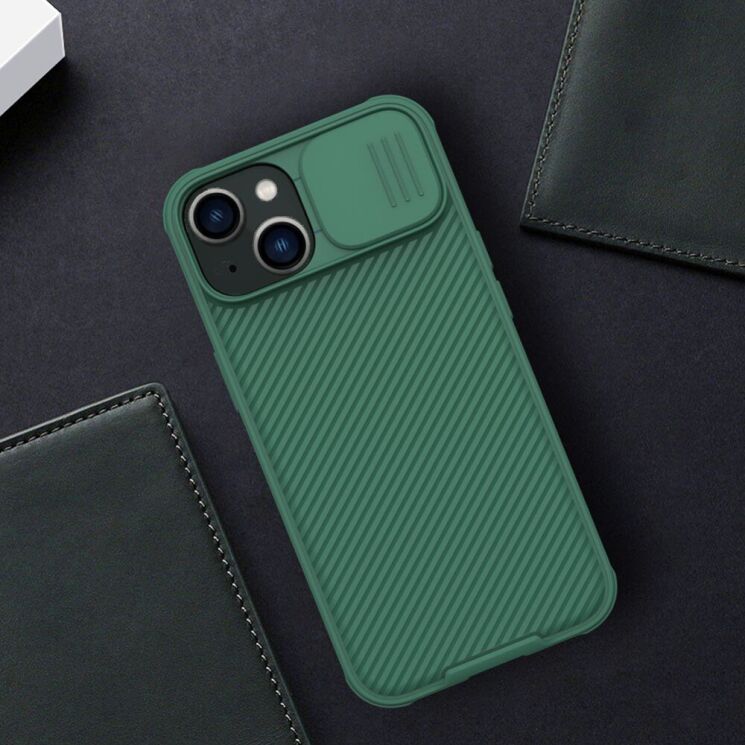 Защитный чехол NILLKIN CamShield Pro для Apple iPhone 14 - Black: фото 14 из 15