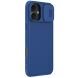 Защитный чехол NILLKIN CamShield Pro для Apple iPhone 16 - Blue (360763L). Фото 3 из 11