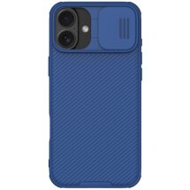 Защитный чехол NILLKIN CamShield Pro для Apple iPhone 16 - Blue: фото 1 из 11