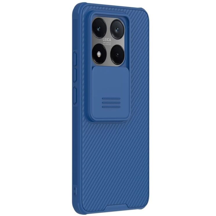 Защитный чехол NILLKIN CamShield Pro для Xiaomi 14T - Blue: фото 3 из 19