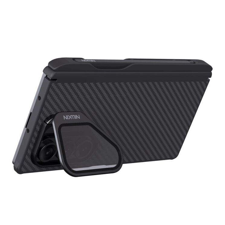 Защитный чехол NILLKIN CarboProp Magnetic (S Pen) для Samsung Galaxy Fold 7 - Black: фото 2 из 17