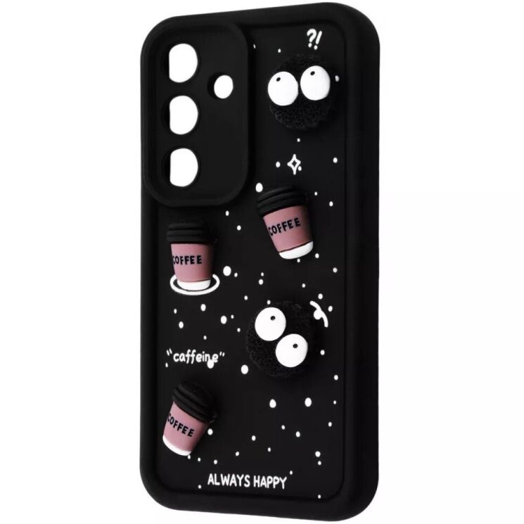 Защитный чехол Pretty Things Case для Samsung Galaxy A26 (A266) - Black / Coffee: фото 1 из 6